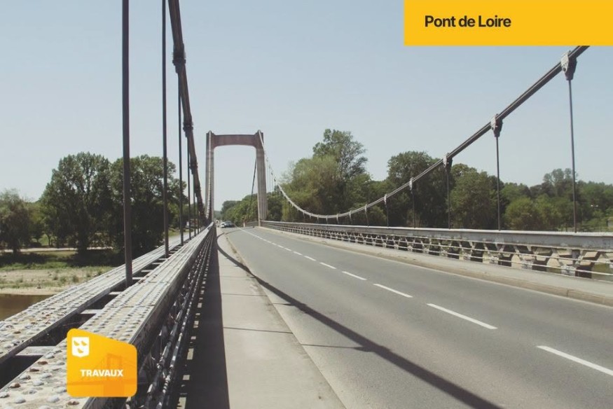 Le pont de Loire fermé demain et mercredi à Cosne-sur-Loire